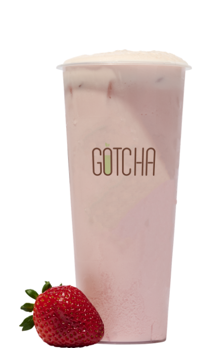 Strawberry Jasmine Milk Tea